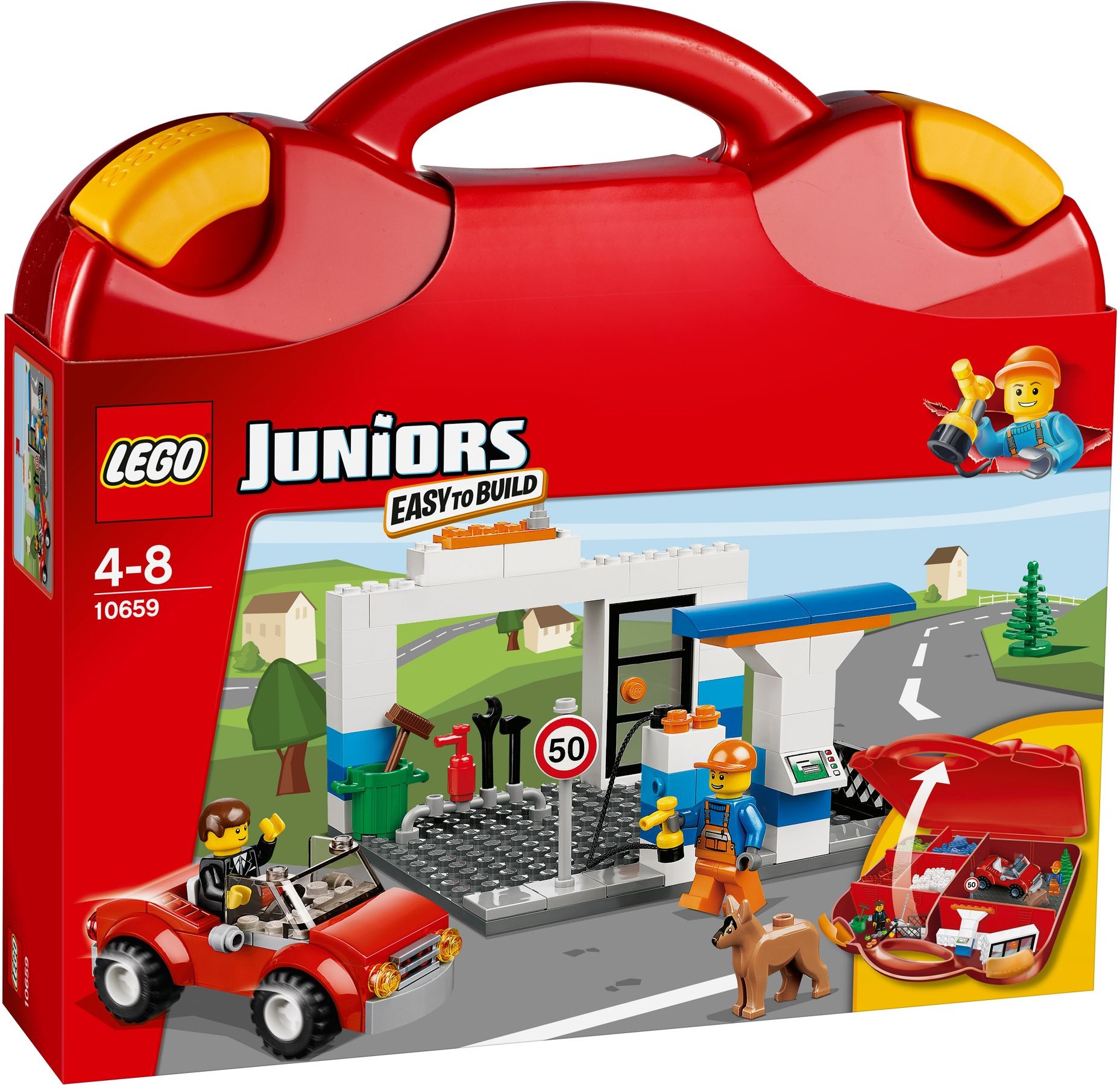 10659-1 - LEGO Blue Suitcase - Image 2