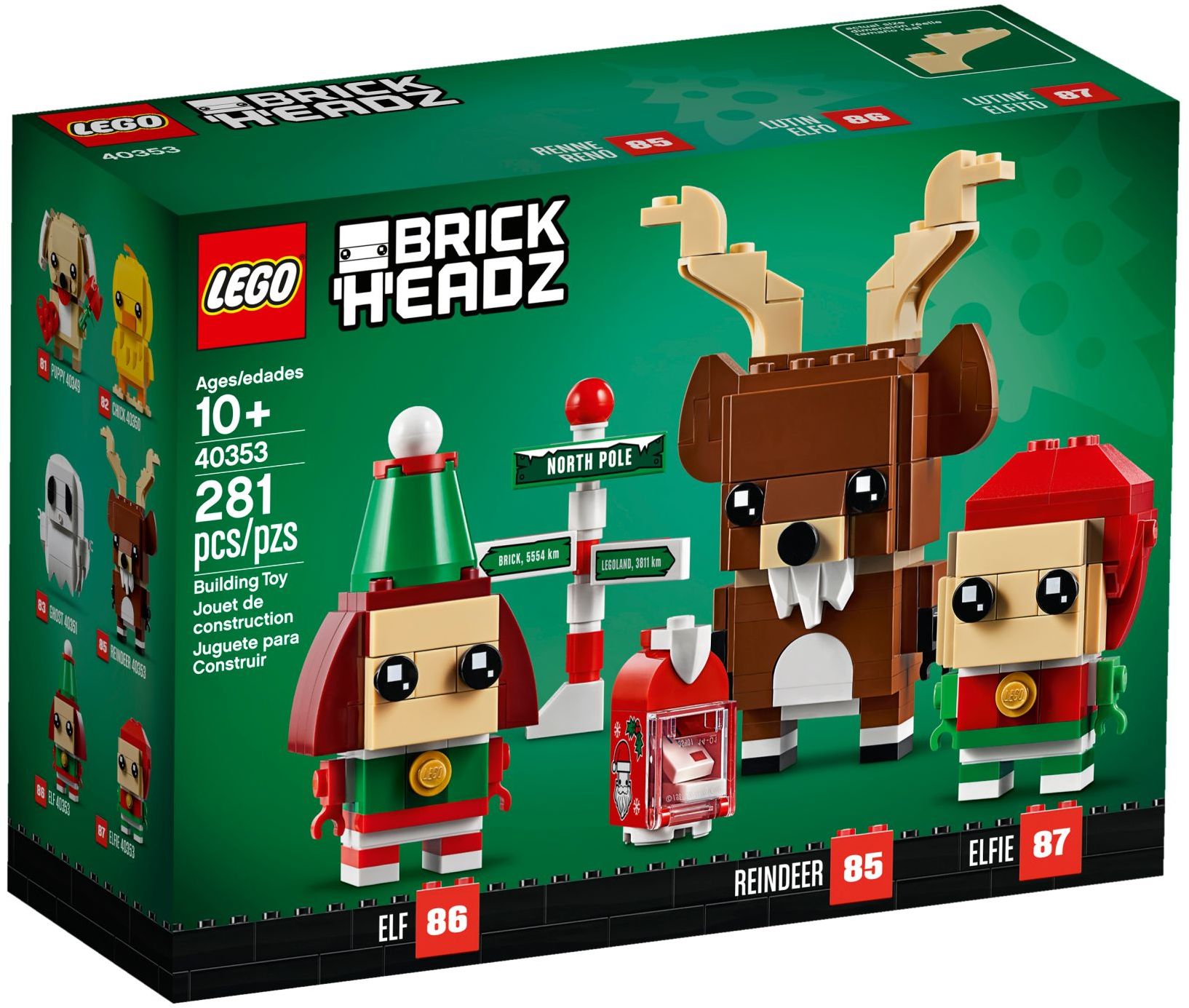 40353-1 - Reindeer, Elf & Elfie - Image 2