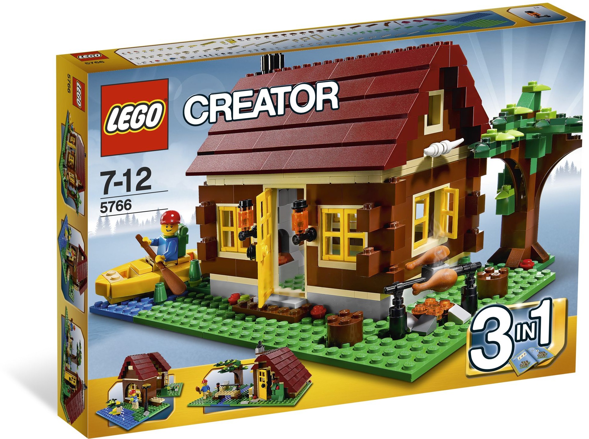 5766-1 - Log Cabin - Image 2