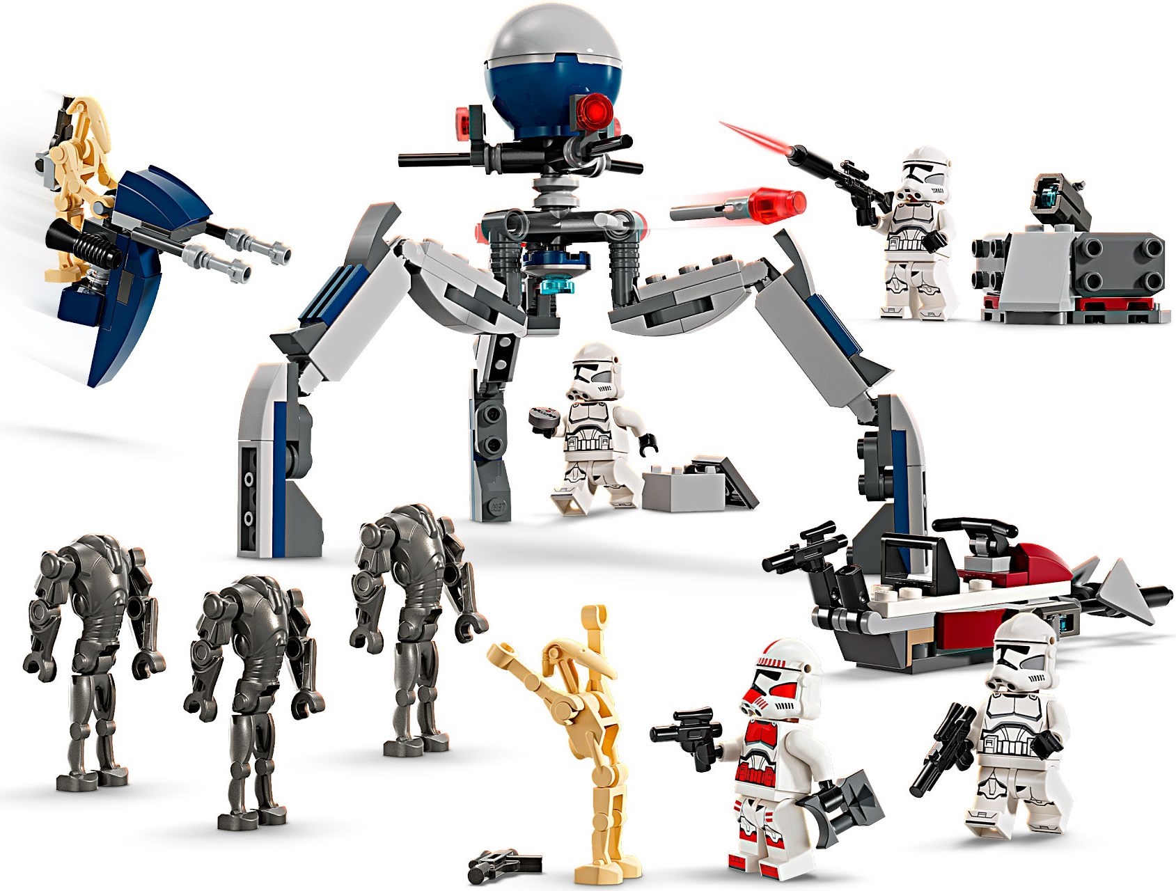 75372-1 - Clone Trooper & Battle Droid Battle Pack - Image 3