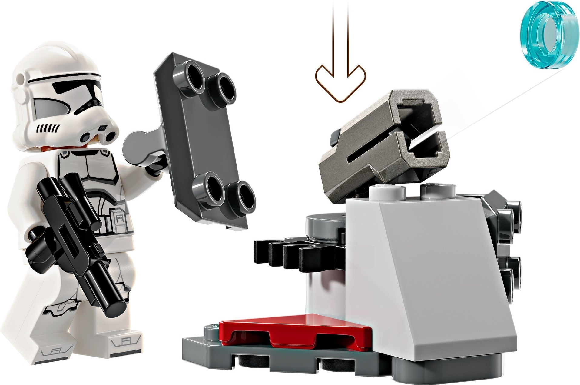75372-1 - Clone Trooper & Battle Droid Battle Pack - Image 4