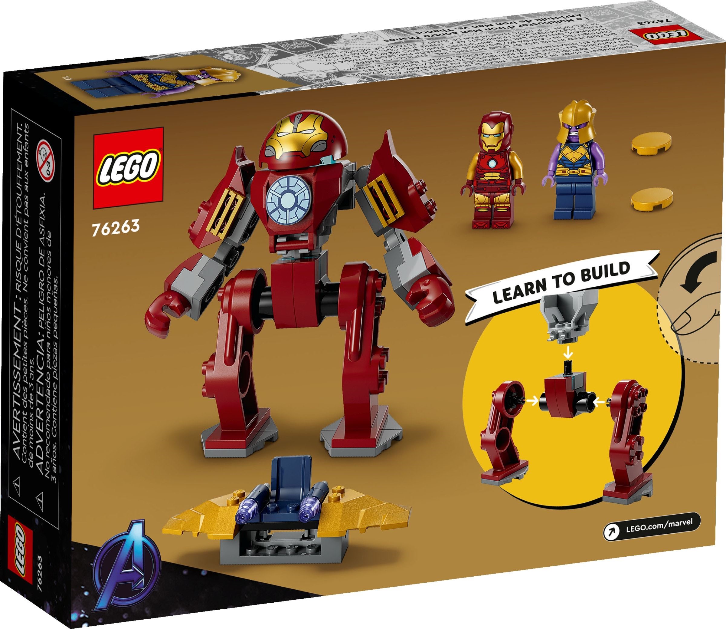 76263-1 - Iron Man Hulkbuster vs. Thanos - Image 4