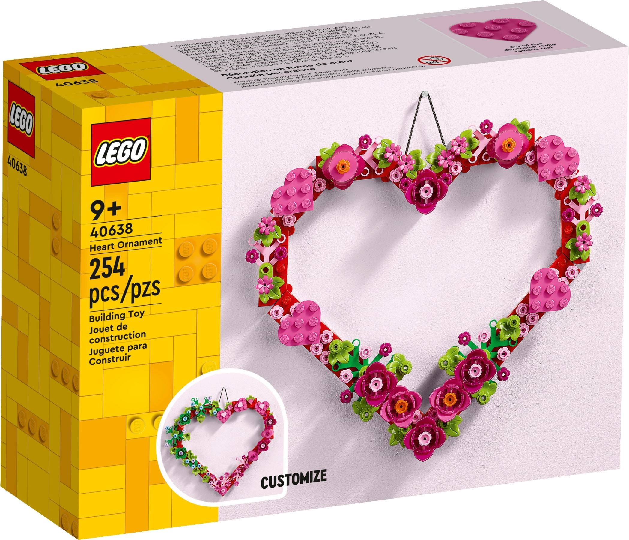 40638-1 - Heart Ornament - Image 2